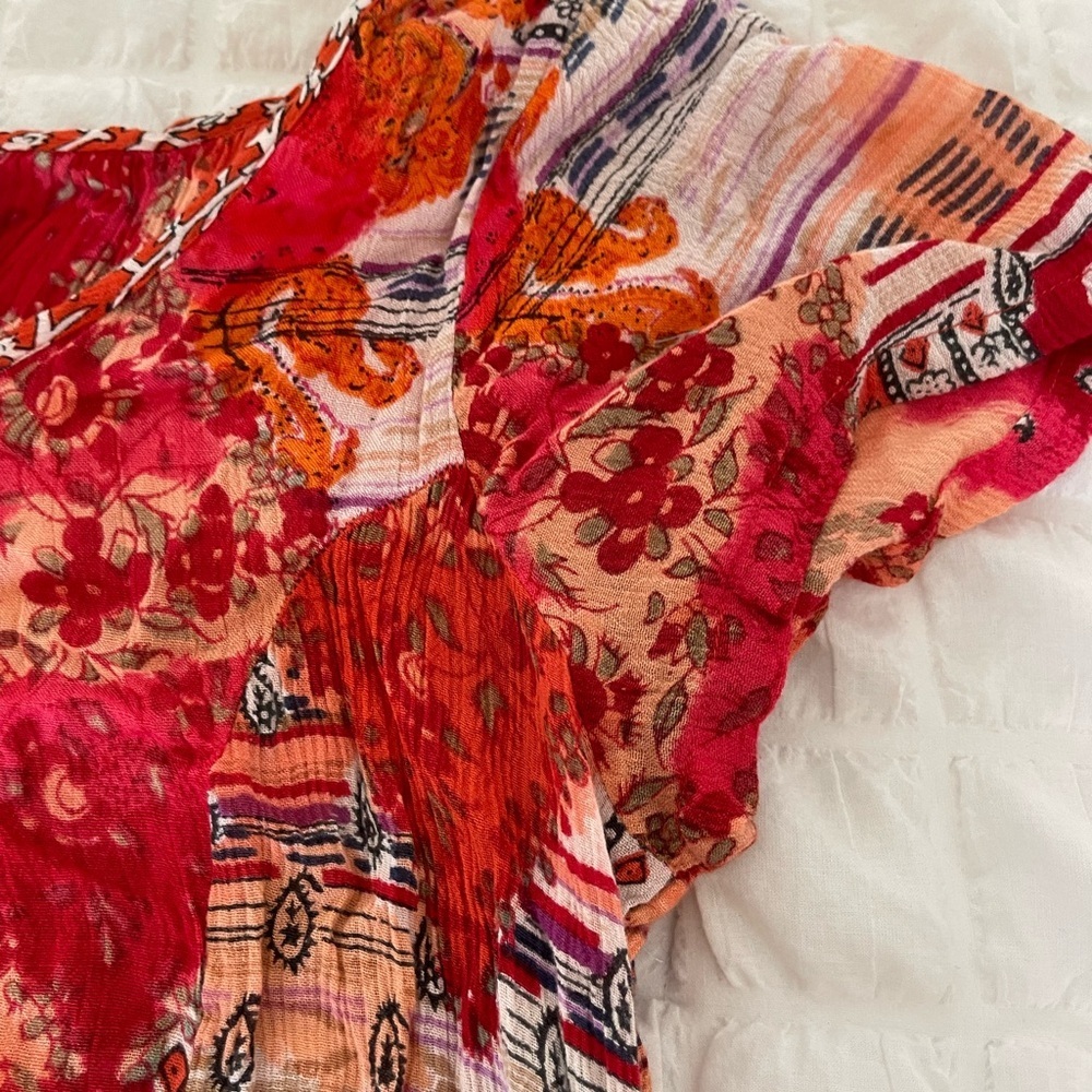 Bila Boho Patchwork Mini Dress - image 6